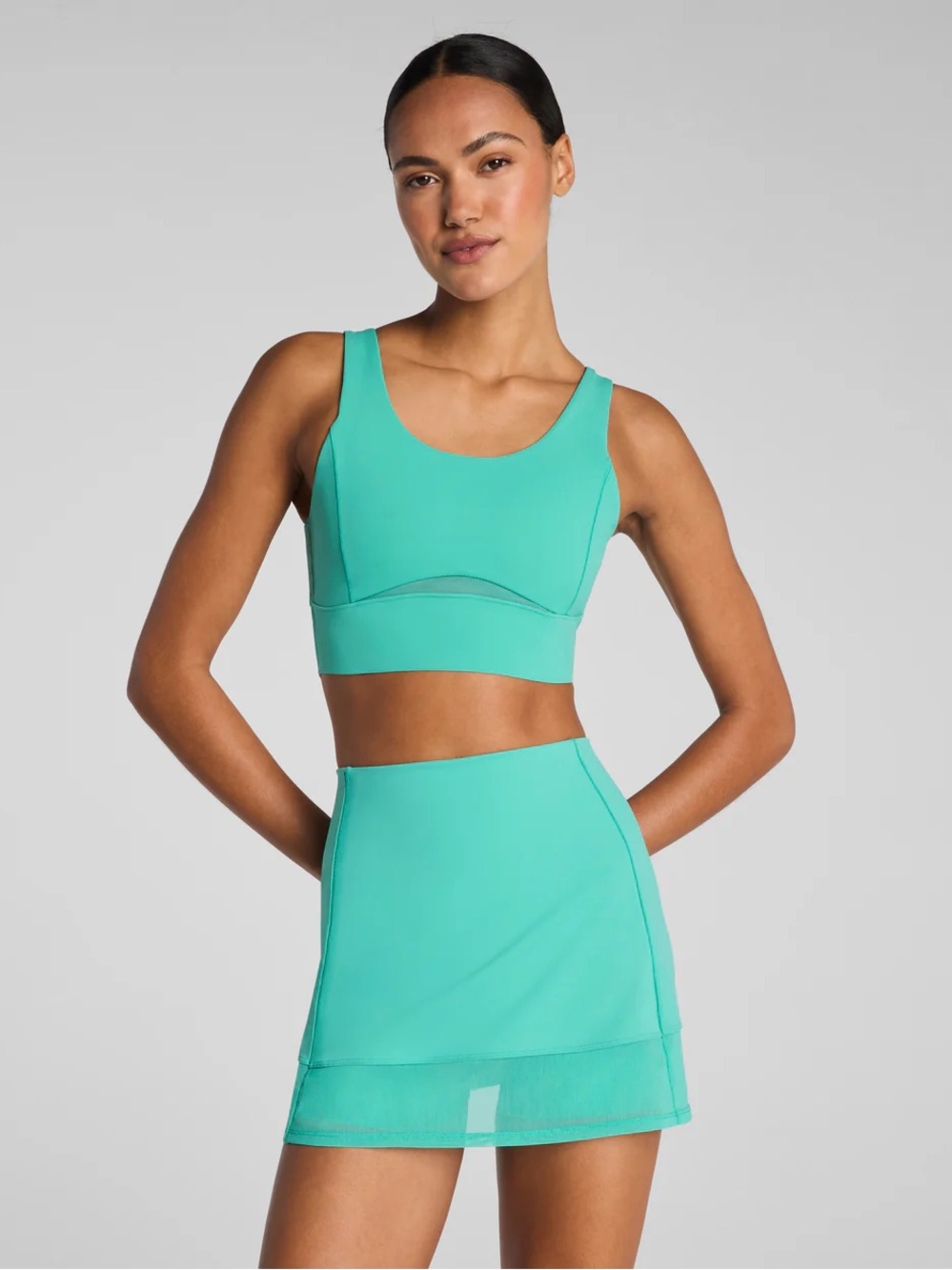SPANX BodyLine Sheerious Longline Sports Bra